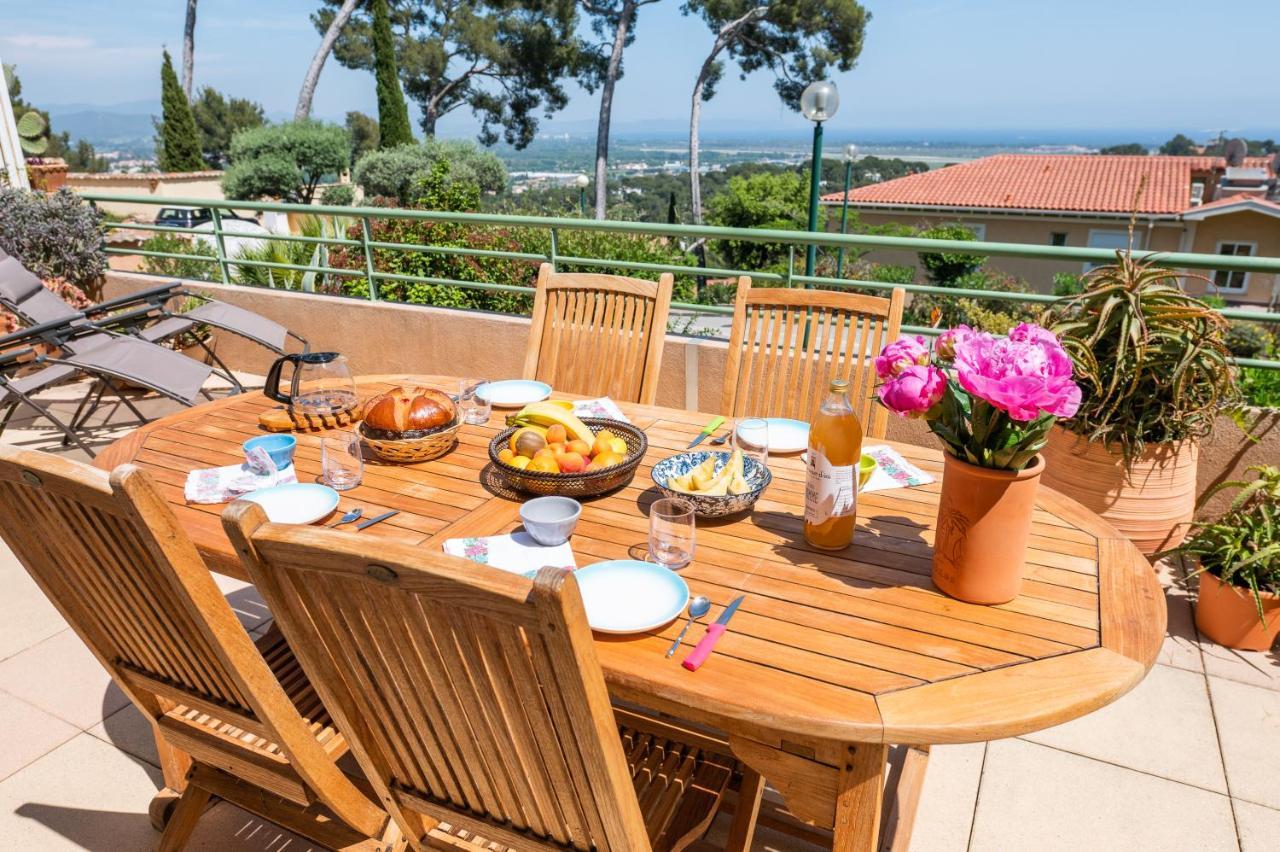 La Cle Vue Mer, Clim, Terrasse, Parking A Йер Экстерьер фото