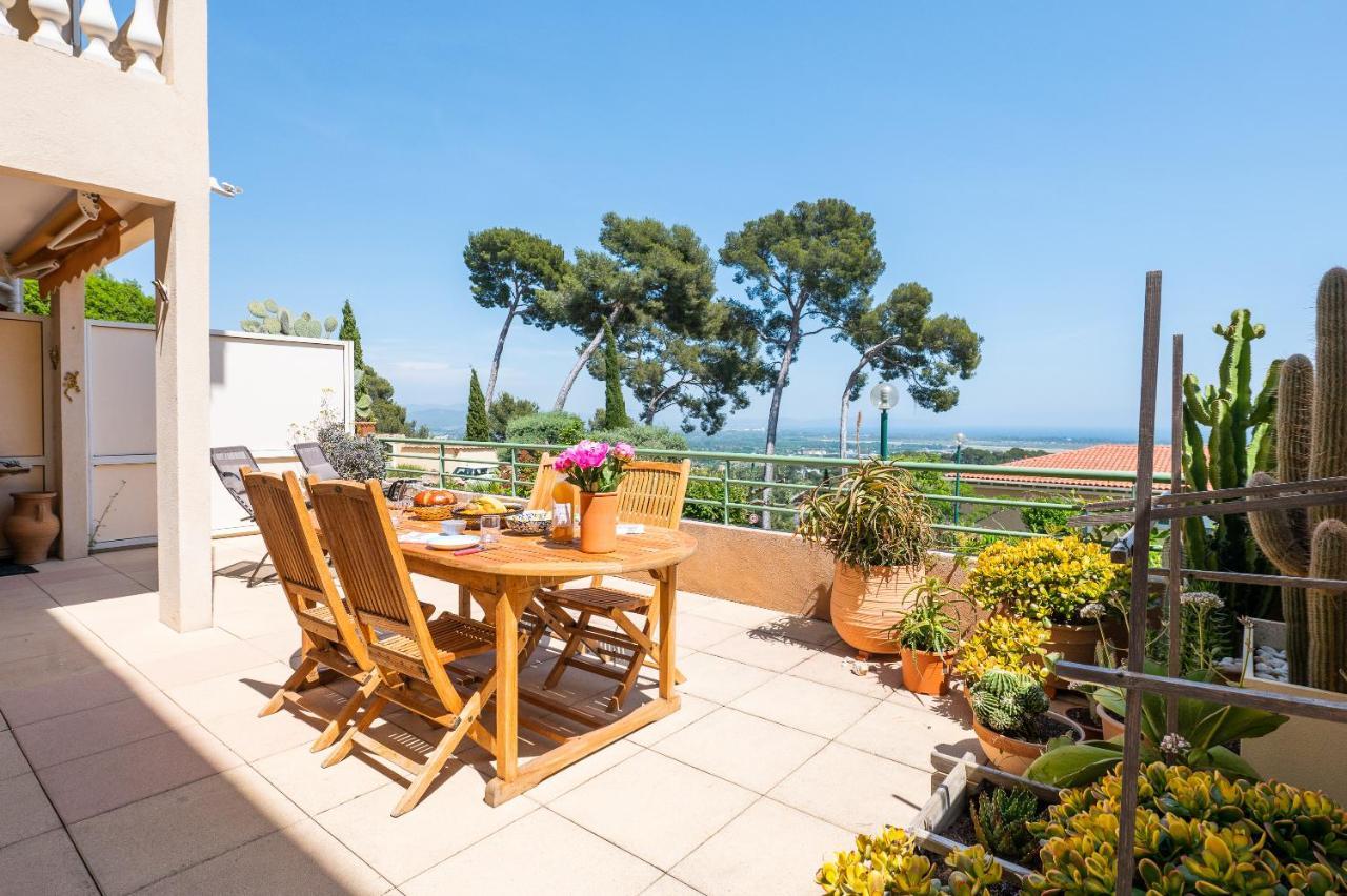 La Cle Vue Mer, Clim, Terrasse, Parking A Йер Экстерьер фото
